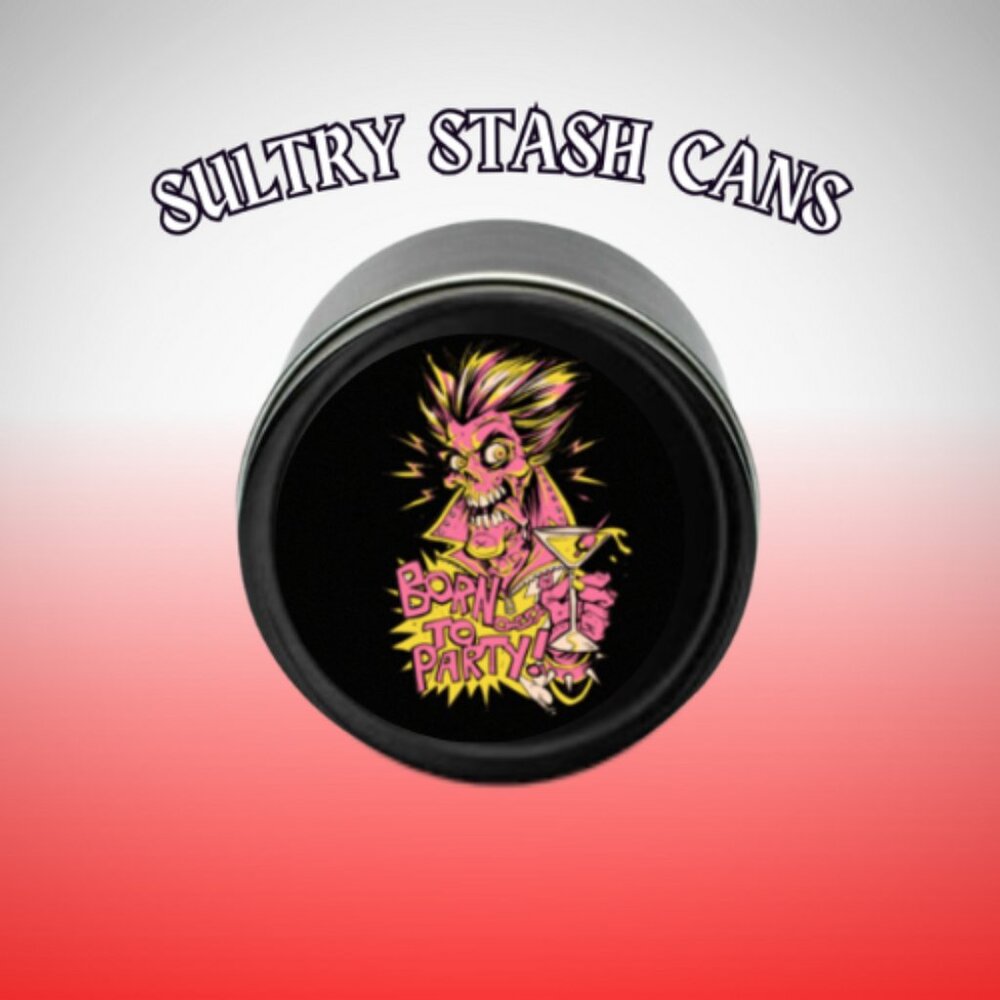 BORN TO PARTY STASH JAR